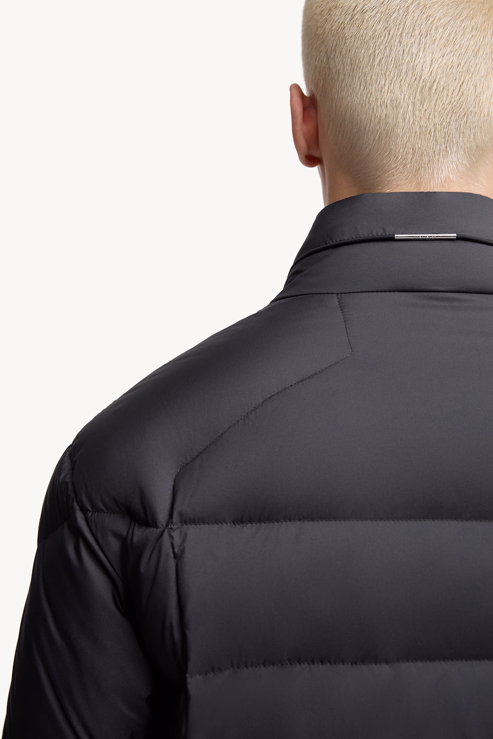 Bardane Short Down Jacket Men Black Moncler 7